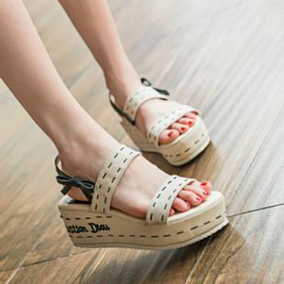 BAYO Ankle-Strap Platform Sandals