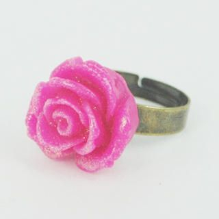 MyLittleThing Summer Rose Ring(Pink) One Size