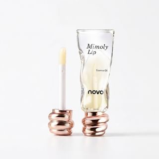 NOVO - Moisturizing Essence Lip Oil - 3 Colors #02 Glitter Purple - 3.3g