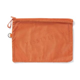 Polyester Double Zipper Case L Orange 1 pc