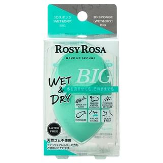 Chantilly - Rosy Rosa 3D Sponge Wet & Dry Big 1 pc
