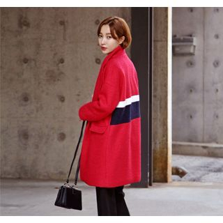 ssongbyssong Color-Block Woo Blend Coat