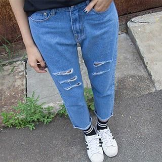 Fashion Street Distressed Jeans