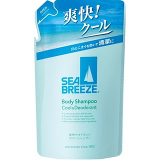 Shiseido - Sea Breeze Body Shampoo Cool & Deodorant 330Ml Refill
