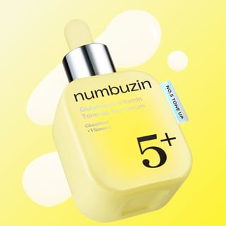 numbuzin - No.5 Glutathione Vitamin Tone-up Sun Serum 30ml