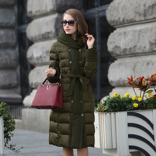 Elabo Double-breasted Down Coat