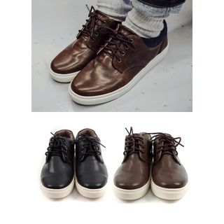JOGUNSHOP Faux-Leather Sneakers