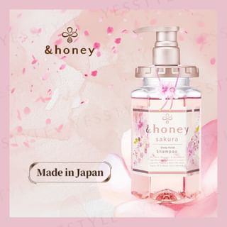 Vicrea - &Honey Sakura Honey Deep Moist Shampoo 1.0 440Ml