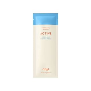 OBgE - Active Cool Deo Shower Tissue 24g x 1 sheet