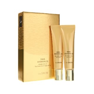 The Saem - Snail Essential EX Wrinkle Solution Eye Cream Double Special Set 2 pcs