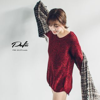 PUFII Cable Knit Top