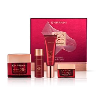 ENPRANI - Retino x8 Pro Deep Wrinkle Repair Cream Set 4 pcs