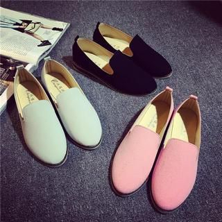 Hipsole Faux-Suede Loafers