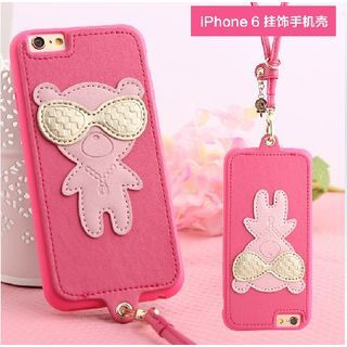 MILESI Cartoon Print Silicon Mobile Phone Case