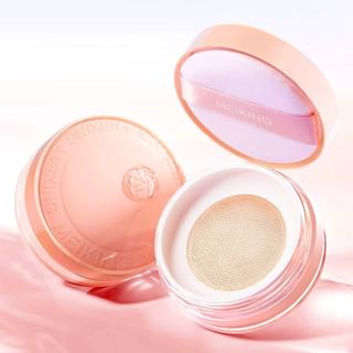 Meiking - Rose Oil Control Loose Powder - 3 Colors #White Rose - 7G