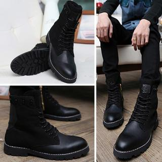 Hipsteria Lace-Up Boots