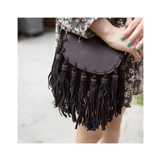 MASoeur Tassel-Accent Shoulder Bag