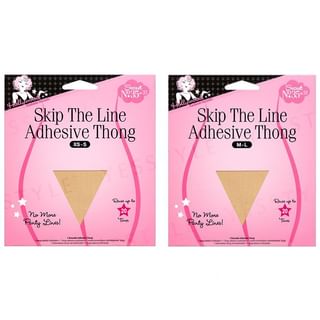 Hollywood Fashion Secrets - Skin the line Adhesive Thong M-L