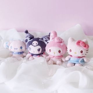 T's Factory Sanrio Balletcore Series Plush Bag Charm Kuromi 103×85×50Mm