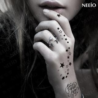 Neeio Waterproof Temporary Tattoo (Star) 1 sheet