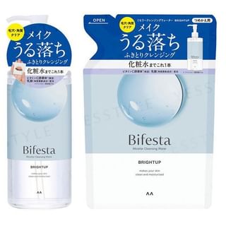 Mandom - Bifesta Brightup Micellar Cleansing Water 360Ml Refill
