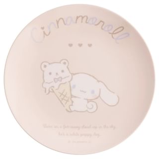 Sanrio Cinnamoroll Plastic Plate 20cm One Size