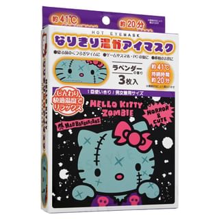 Asunarosya - Sanrio Hello Kitty Zombie Narikiri Hot Eye Mask 3 Pcs