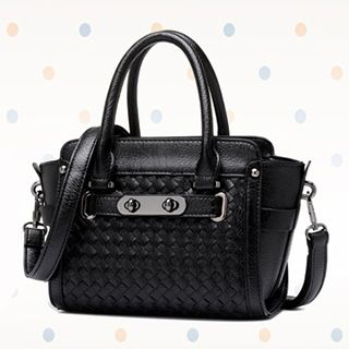 BeiBaoBao Faux-Leather Satchel