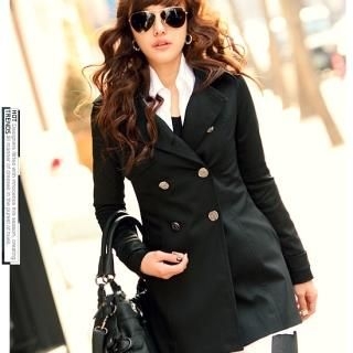 Buy REDOPIN Double-Breasted Jacket 1022159892
