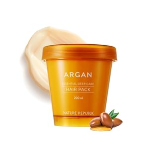NATURE REPUBLIC - Argan Essential Deep Care Hair Pack 2025 Version - 200ml