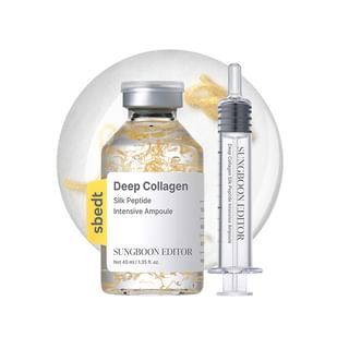Sungboon Editor - Deep Collagen Silk Peptide Intensive Ampoule 2025 Version - 40Ml