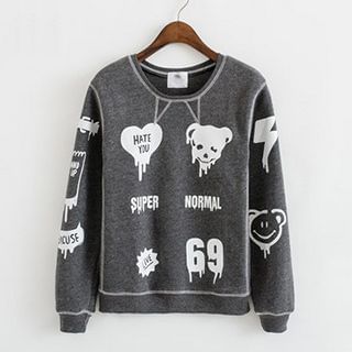 Magic Mirror Print Pullover