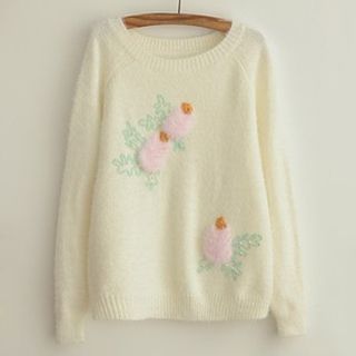 Angel Love Embellished Sweater