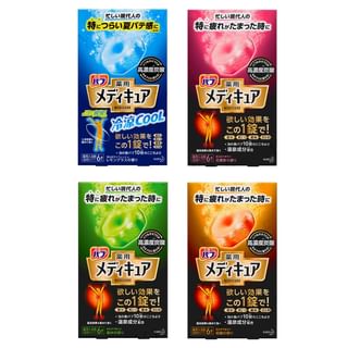 Kao - Bub Medicure Bath Salt Tablet Citrus - 6 pcs