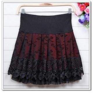 Flore Embroidered Lace Skirt