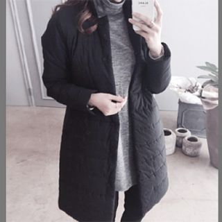 DAILY LOOK Hidden-Button Padded Jacket
