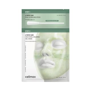 Celimax - Jiwoogae Cica Cool-Calming Gel Mask 34G