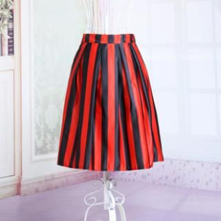 Flore Striped Skirt