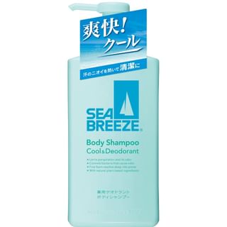 Shiseido - Sea Breeze Body Shampoo Cool & Deodorant 490ml