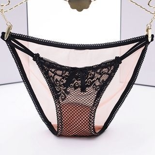 Sophine Bow-Accent Panties