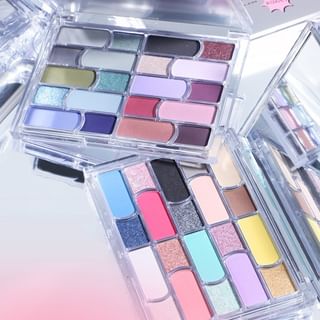 Kaxier - Neon Party 20-Color Eyeshadow Palette - 2 Types 101# Sweet Dopamine - 33g