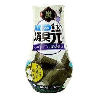 Shoshu Gen Toilet Deodorizer Soothing Charcoal Scent 400ml