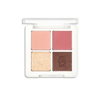 Berrisom - Real Me Eye Palette - 4 Colors #02 Rosy Mauve