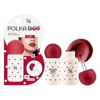 Cathy Doll - Polka Dot Velvet Lip 12 Ruby
