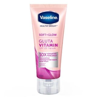 Vaseline - Healthy Bright Soft + Glow Gluta Vitamin Body Serum Spf 20 Pa++ 180Ml