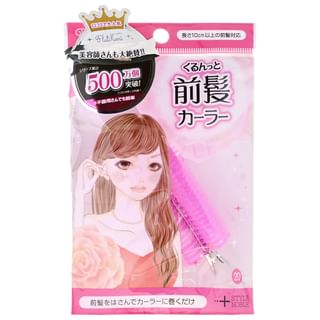 Noble - Flulifuari 20 Hair Bangs Curler Pink - Pony-Lockenwickler