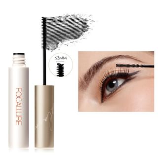 Focallure - Longlash Waterproof Mascara 3Mm Micro Brush- 2 Colors #1 Black