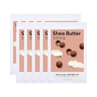 MISSHA - Airy Fit Sheet Mask - 12 Types Shea Butter