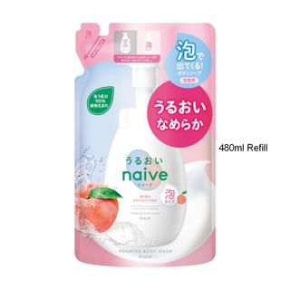 Kracie - Naive Foaming Body Wash Moisturizing 480Ml Refill