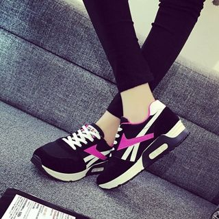 Solejoy Contrast-Color Sneakers